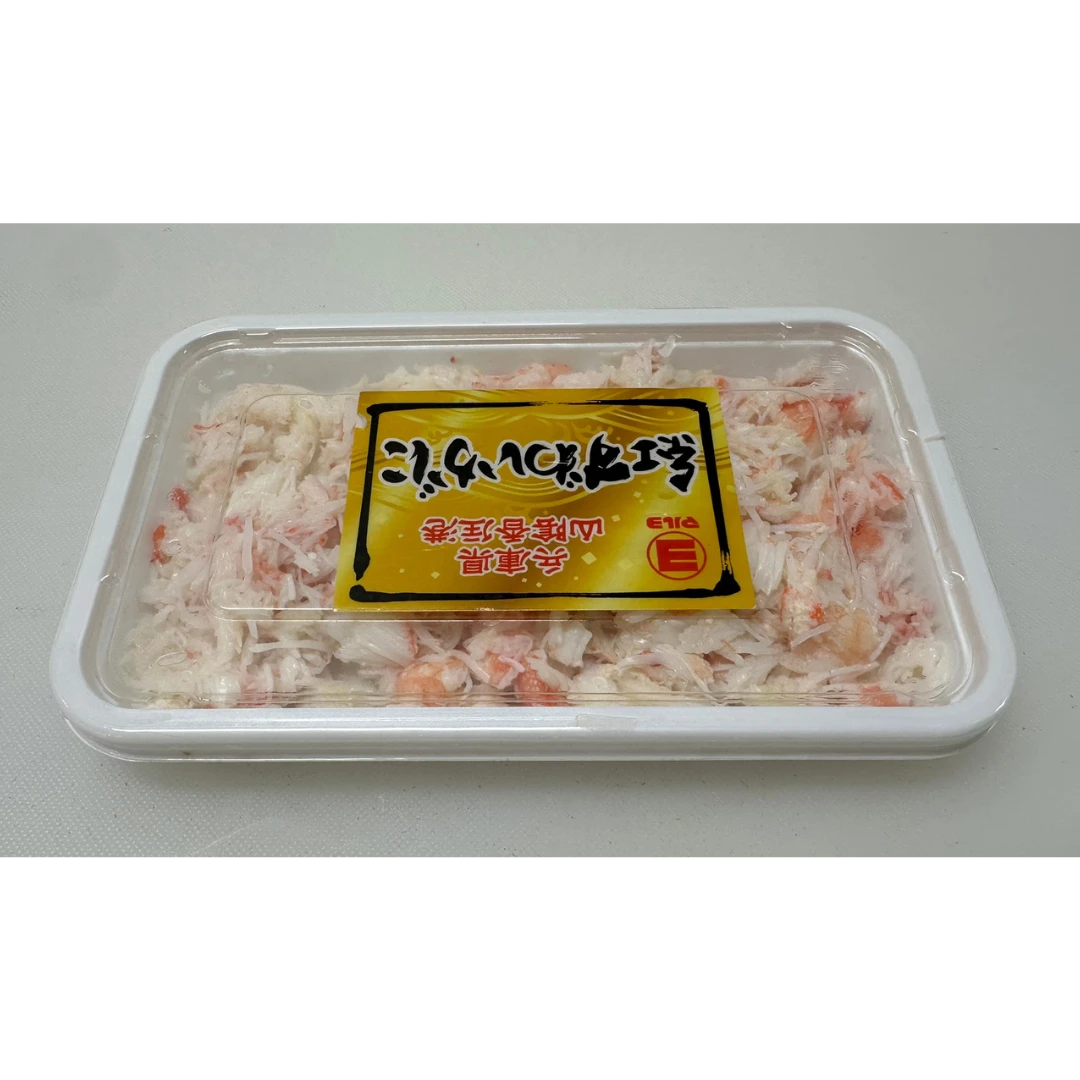ZUWAI FLAKES 紅ずわい身（フレーク） - RED TANNER CRAB FLAKES - Chionoecetes japonicus Rathbun JCH.png