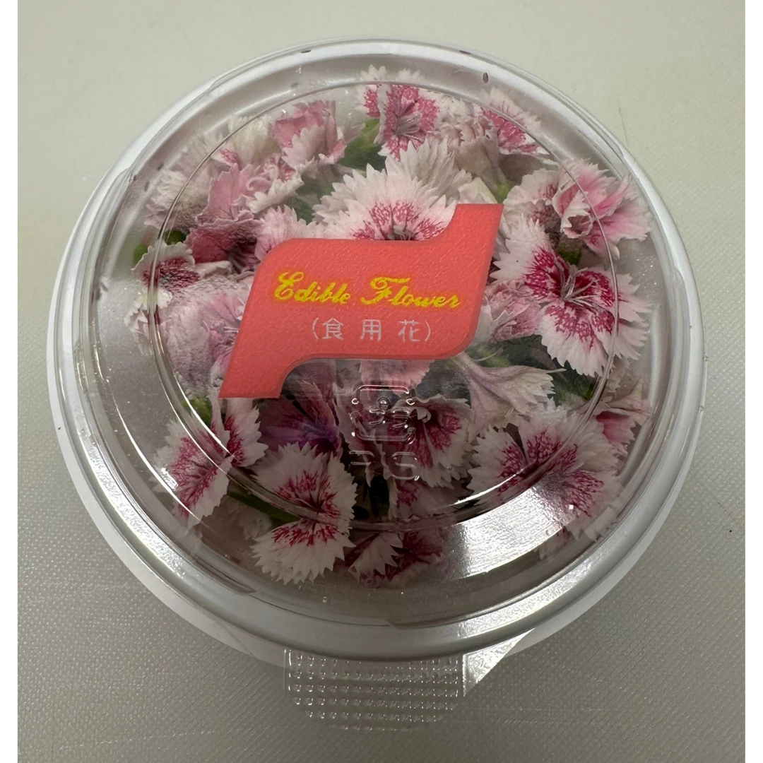 SHOKUYŌ HANA (DAIANA) - DIANA EDIBLE FLOWER (Bergundy white tip) - Clematis texensis GSK1.png