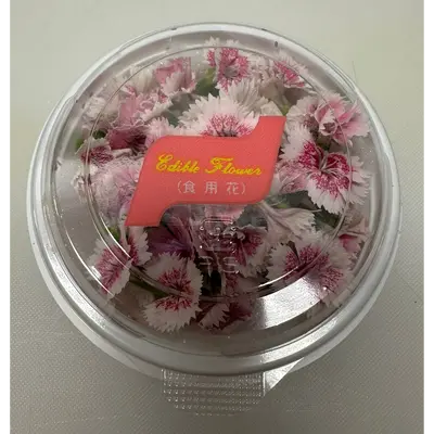 SHOKUYŌ HANA (DAIANA) - DIANA EDIBLE FLOWER (Bergundy white tip) - Clematis texensis GSK1.png