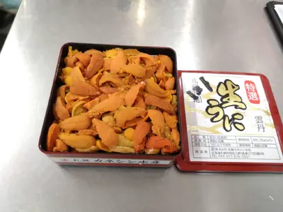 うに 赤 特上 バラ  UNI AKA TOKUJŌ AA Bara 250g