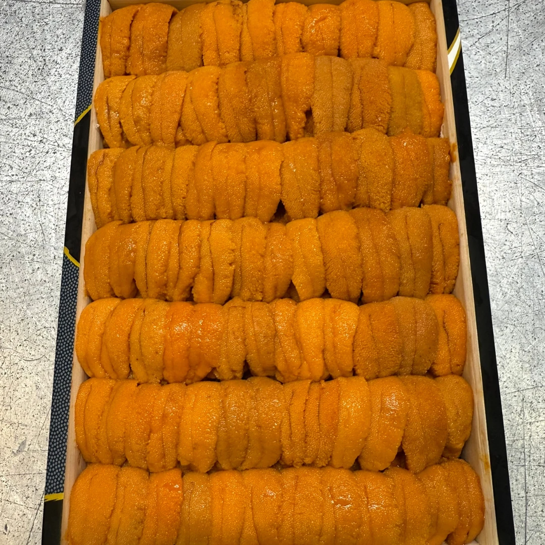 UNI BAFUN (2A) GOKUJŌ AAA Narabi 250g - FRESH SEA URCHIN - Hemicentrotus pulcherrimus.png
