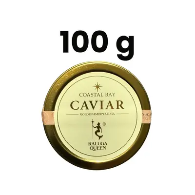 チョウザメのキャビア Kaluga x Beluga 100g