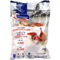 CLAM, SURFCLAM HOKKIGAI XLL 10*1(2.2LB)PK/CS FZ CAN W LB