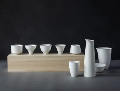 Egg Shell SAKE CUP Set (New variant #1)
