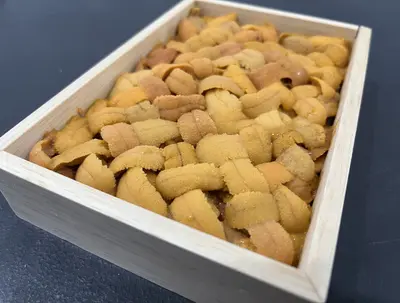 Ichikawa AAA Hokkaido Uni 250g - Made to Order  (Made to Order Uni Bara 250g)