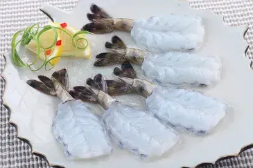 Coastal Oasis Frozen Black Tiger Shrimp Raw, PDTO 21/25 - 2 lb