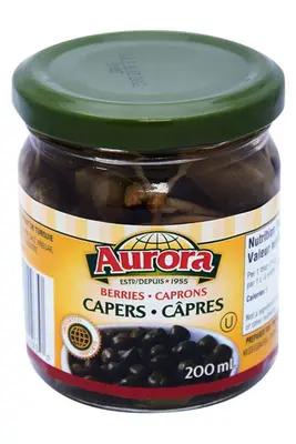 Aurora Caper Berries 200ml