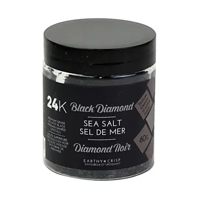 24K Black Sea Salt Flakes 180g