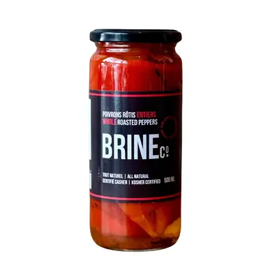 Brine & Co Whole Roasted Peppers (12x500ml)