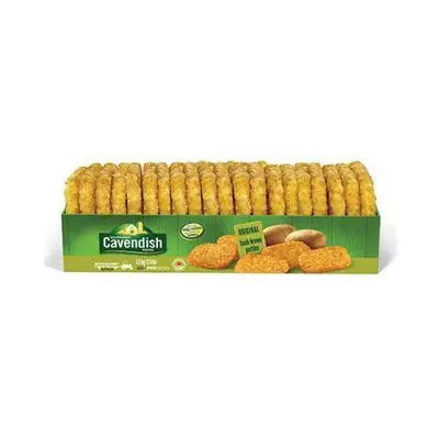 Cavendish Hash Brown Frozen Patties (12x20pcs)