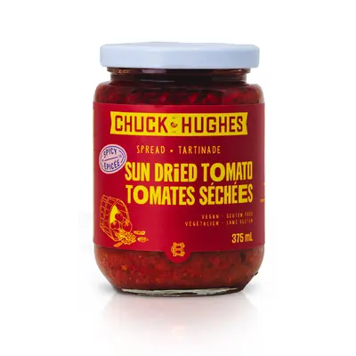 Chuck Hughes Hot Sundried Tomato Spread (12x375ml)
