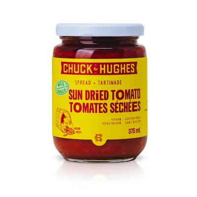 Chuck Hughes Mild Sundried Tomato Spread (12x375ml)