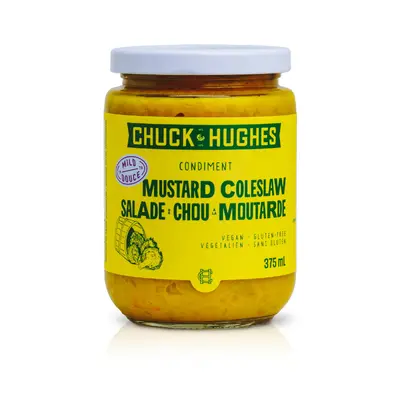 Chuck Hughes Mild Mustard Coleslaw (12x375ml)
