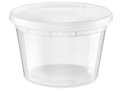 Deli Container Clear 16oz (heavy) 500ct