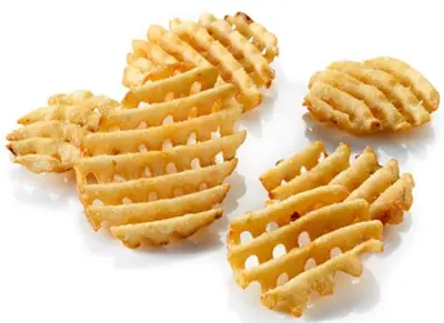 Waffle Fries (lattice cut) Fine Coat (6x4lb)
