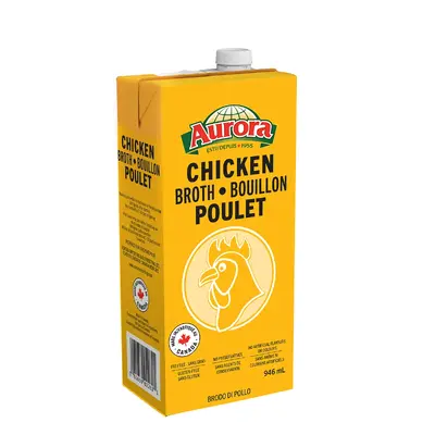 Aurora Chicken Broth 946ml	