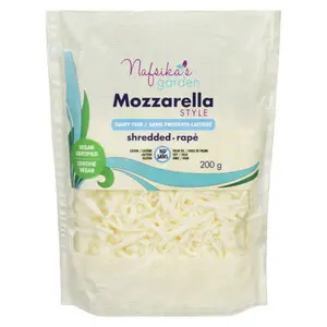 Nafiska's Garden Vegan Mozzarella Shredded 200g