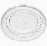 Dart 9oz Slotted Clear Lids 100ea