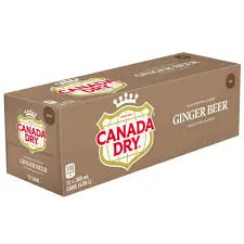 Canada Dry Ginger Beer (12x355ml)