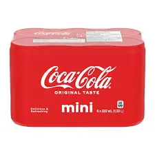 Coke Classic Mini (6x222ml)