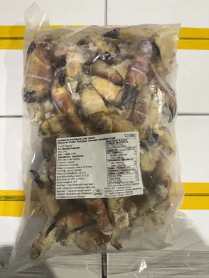 Crab Rock Claw&arm 6-9ct 2x5lb Scotland 3xscored