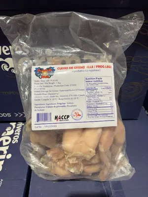Frog Legs  8-12          12x1kg