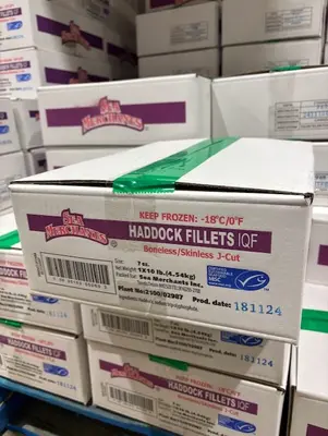 Haddock Fillets 7oz Sea Merchants Msc 1x10lb
