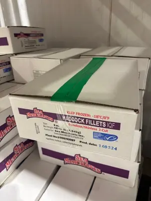 Haddock Fillets 8oz   Msc 1x10lb Sea Merchant/hl
