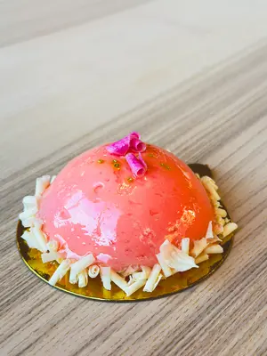 Strawberry Dome Cake