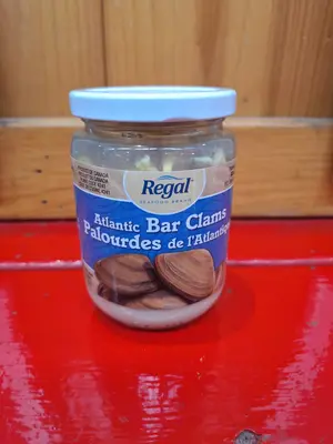Bar Clams in jar