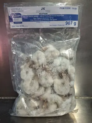 Pacific White 16/20 Shrimp 2LB - Pacific White 16/20 Shrimp 2LB - Pacific White Shrimp 2LB