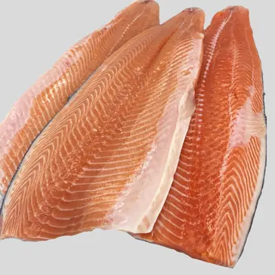 Fillets Salmon 3-4 Skinless 10# - Fillets Salmon 3-4 Skinless 10#