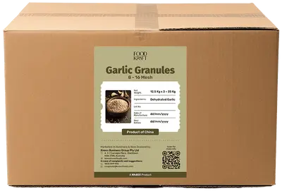 FoodKraft Garlic Granules 8-16 mesh
