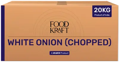FoodKraft Dehydrated White Onion Chopped