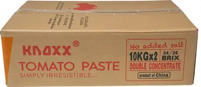 Knoxx Tomato Paste 24-26 brix 10kg*2