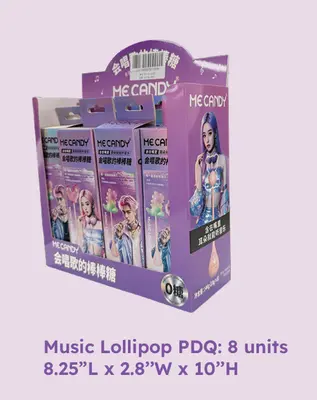 4D Musical Lollipops Assortment
