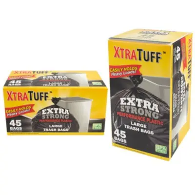 Xtratuff Trash Bag Box 30 Gal 45CT