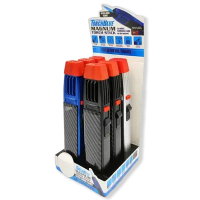 Zinc Torch Stick Lighter - 6 Pieces Per Display 
