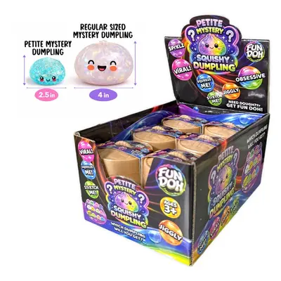 Fun Doh Petite Mystery Dumpling Squishy Toy - 12 Pieces Per Display 
