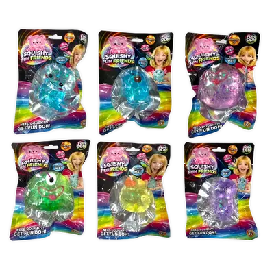 26672 Fun Doh Squish and Squeeze Gummy Toy - 12 Pieces.webp