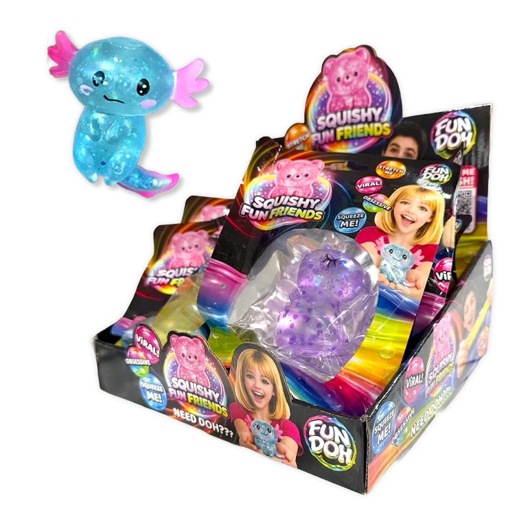 26672 Fun Doh Squish and Squeeze Gummy Toy - 12 Pieces display.webp