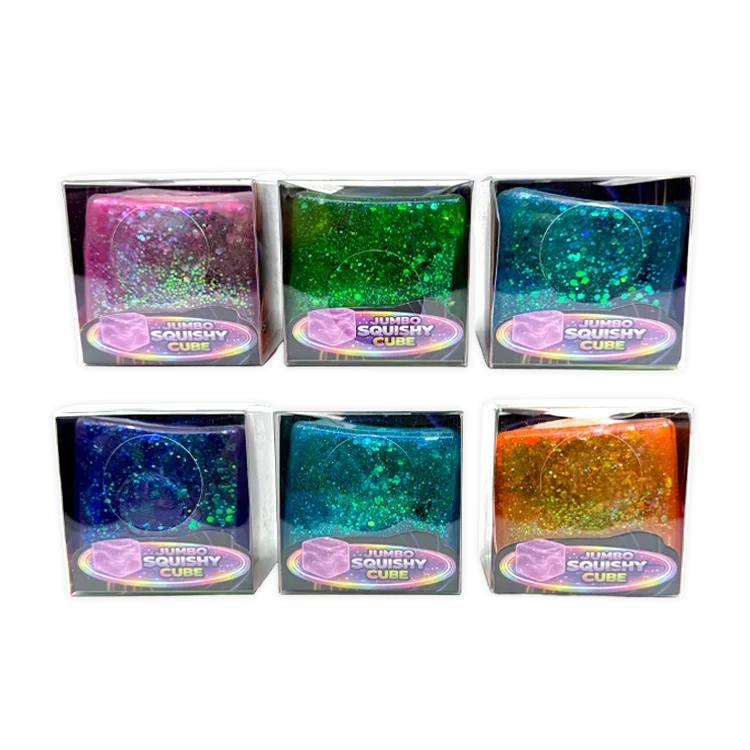 26653 FunDoh Jumbo Squishyt Cube -  6 Pieces.webp